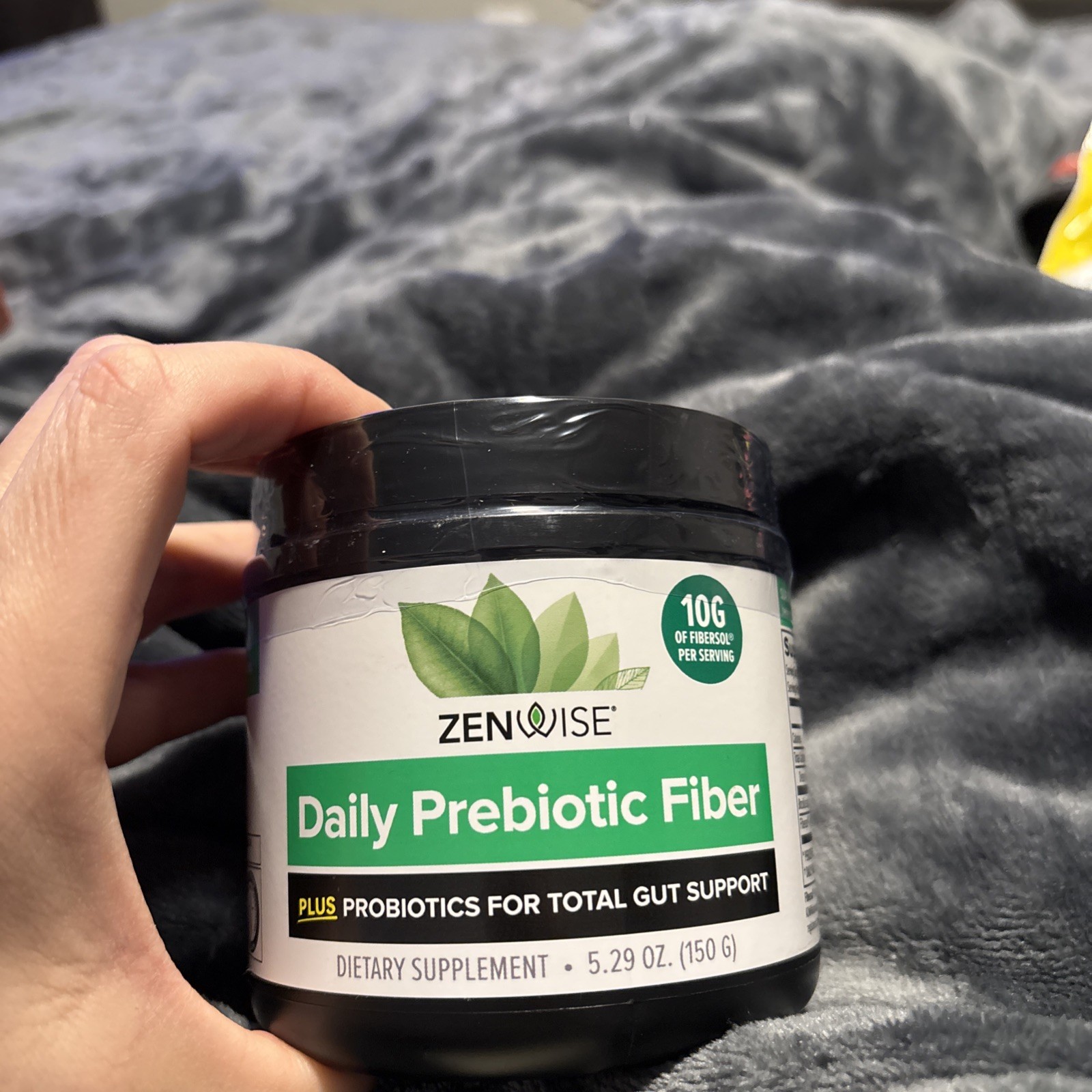 Zenwise Daily Prebiotic Fiber 10g Fiber per Serving Probiotics Gut Health 5.29oz