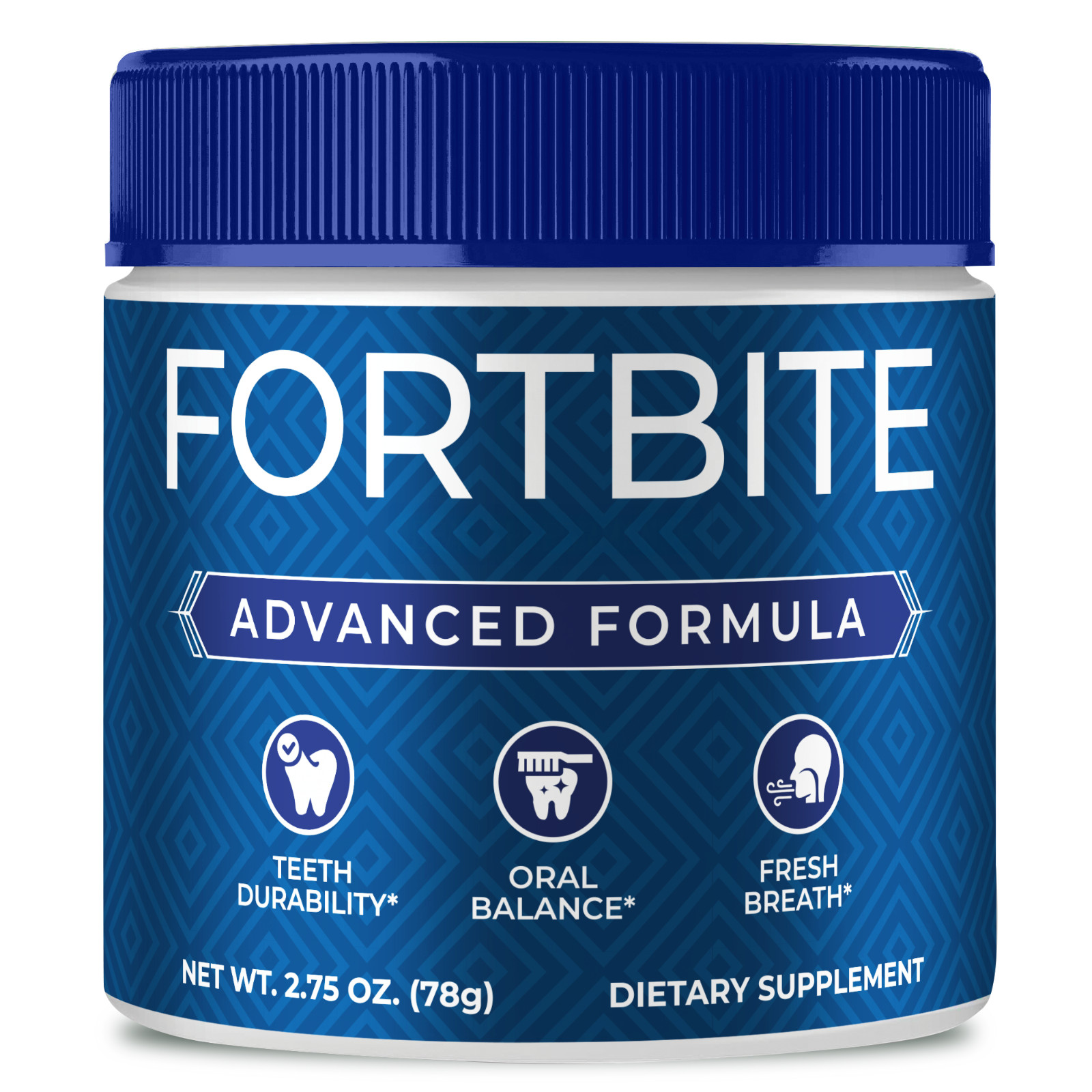 (1 Pack) FortBite Tooth Powder, Advanced Fort Bite Natural Dental & Gum Support