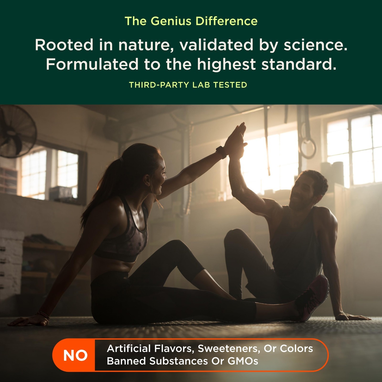 Daily Superfood Greens – Organic Plant-Based Blend, Pineapple Flavor, 30 Ct