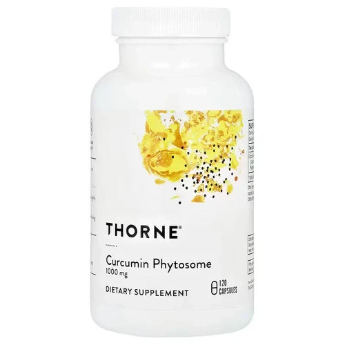 Sealed Thorne Curcumin Phytosome 1000mg Dietary Supplement 120 Capsules 12/26