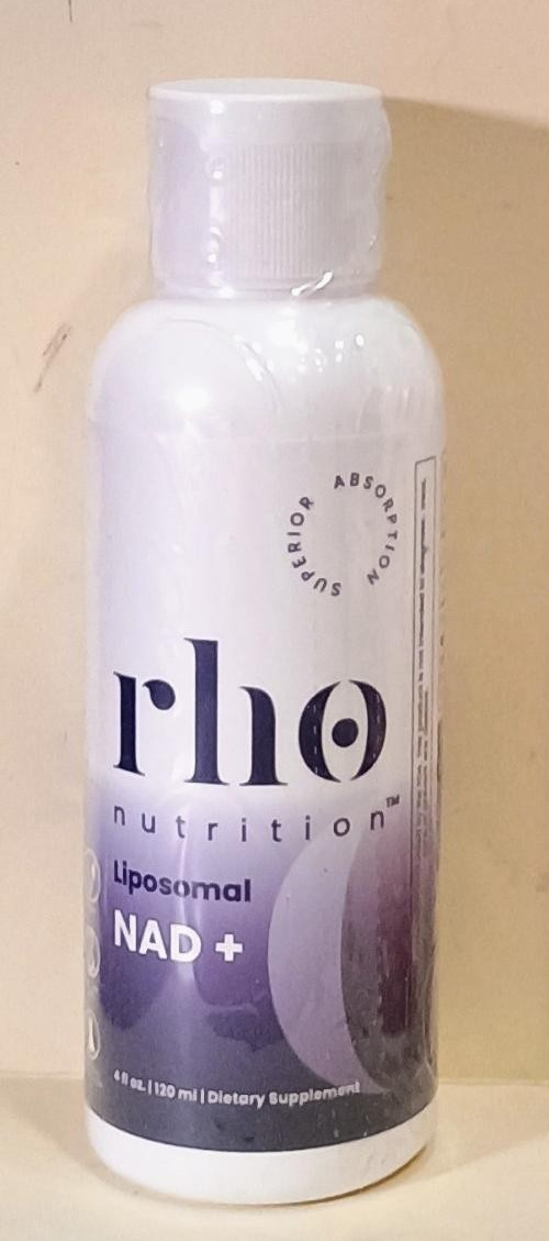 Rho Liposomal NAD+ Superior Absorption Liquid 4oz 30 Servings Exp 08/2027