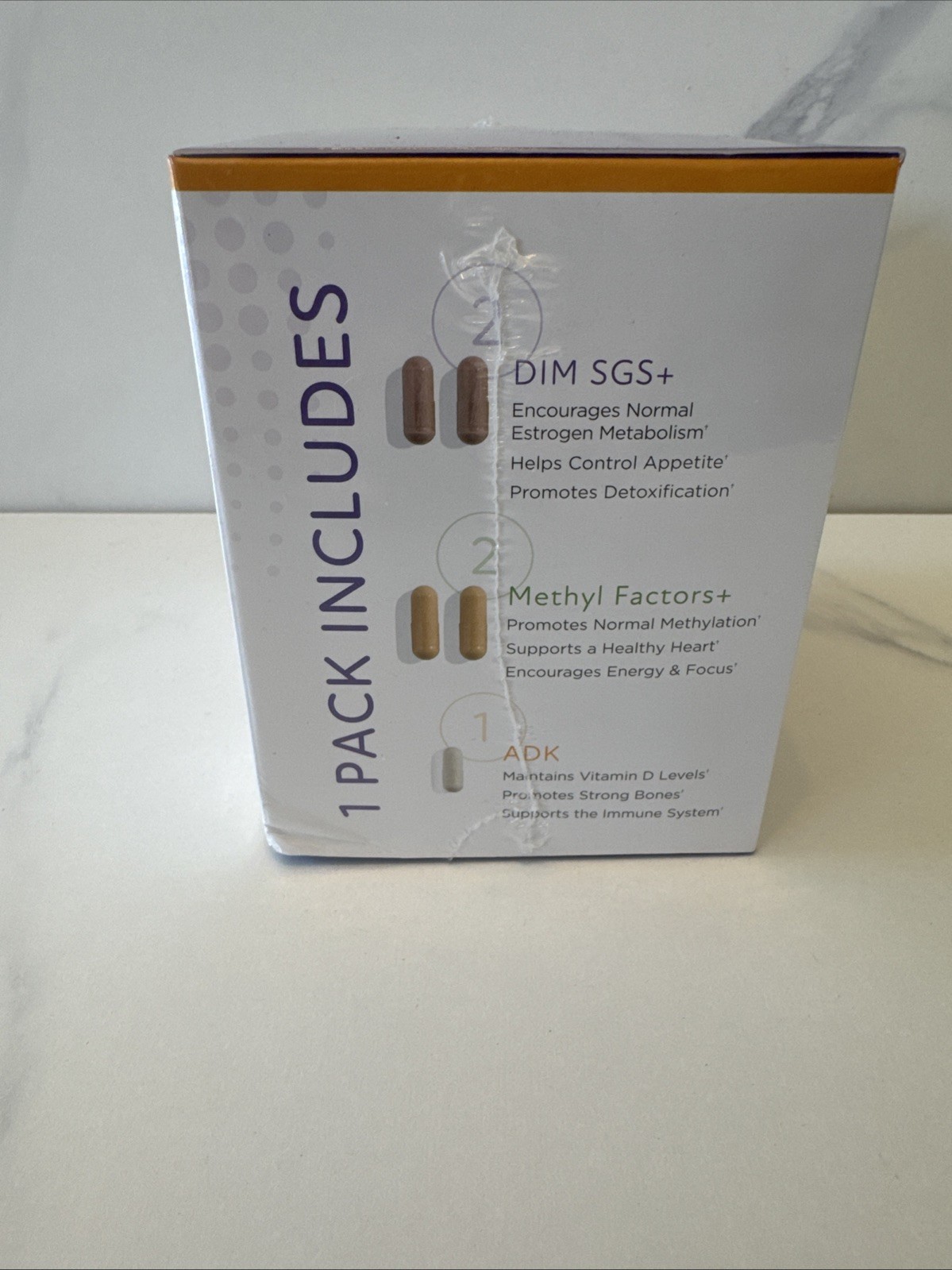 Biote Nutraceutical Nutra Pack Plus 30 Day Supply Hormone + Vitality Supplement