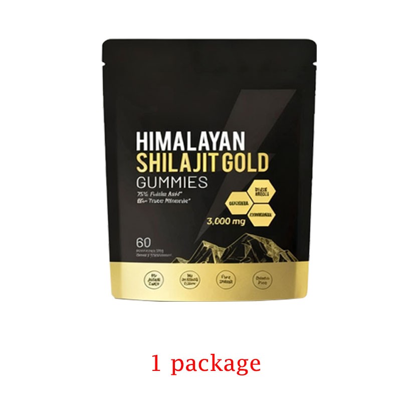 Gummies, Supplement, Micronutrient Shilajit Premium Himalayan New Shilajit 60