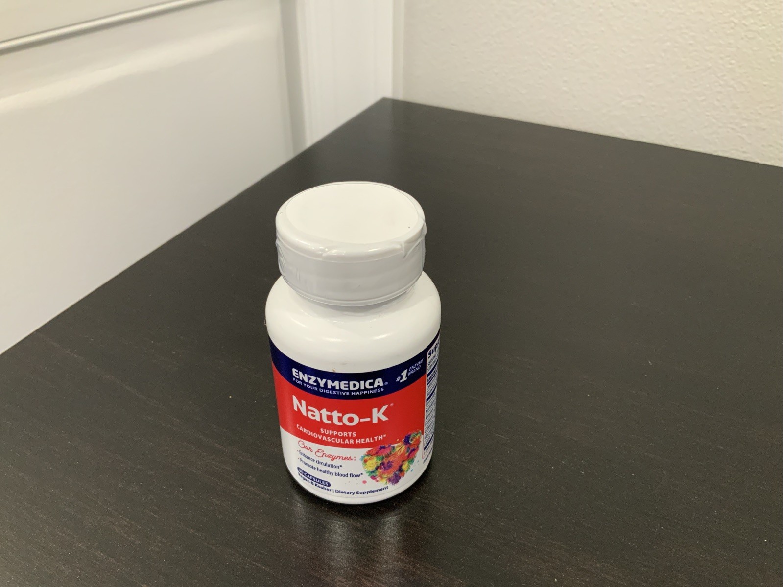 Enzymedica Natto-K 30 Capsules Casein-Free, Dairy-Free, Egg-Free, Gluten-Free,
