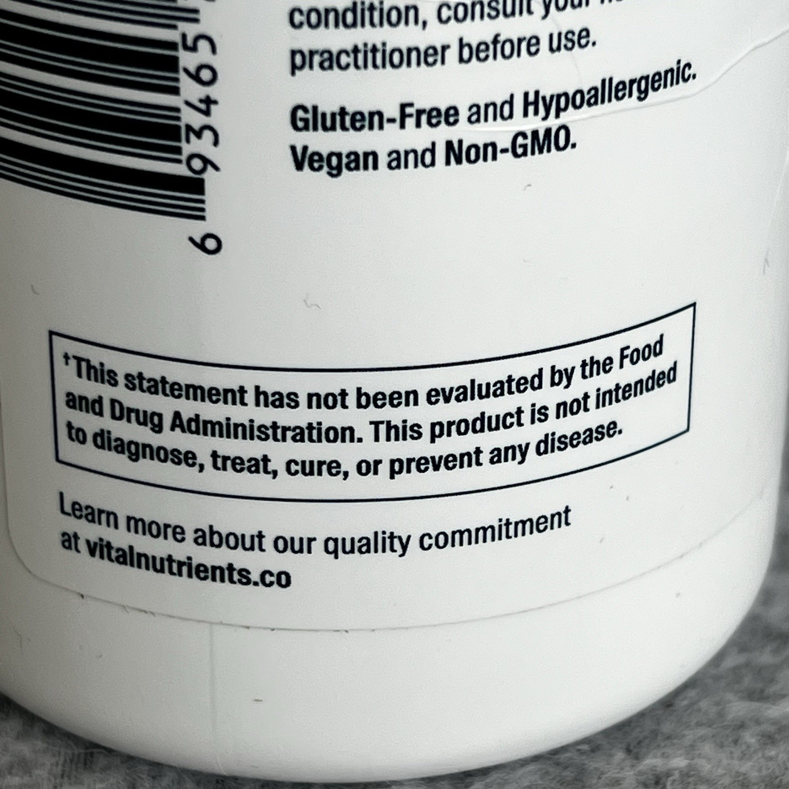 Vital Nutrients Saw Palmetto with Pygeum & Nettle Root Vegan 120 Capsules 9/28