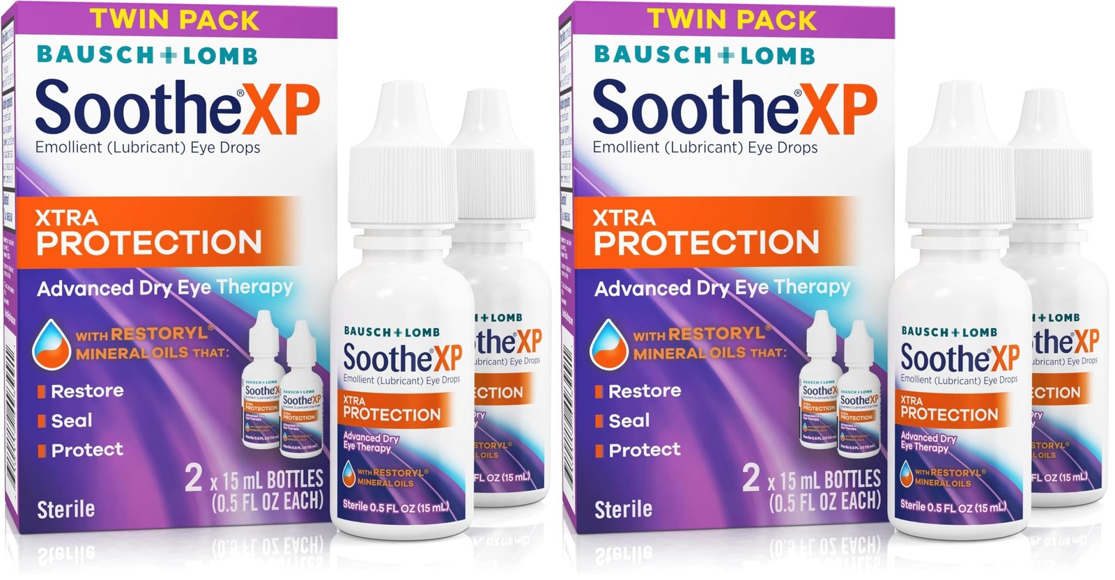 Soothe XP Eye-Drops for DryEye Symptoms, Xtra Protection Lubricating Eye-Drop…