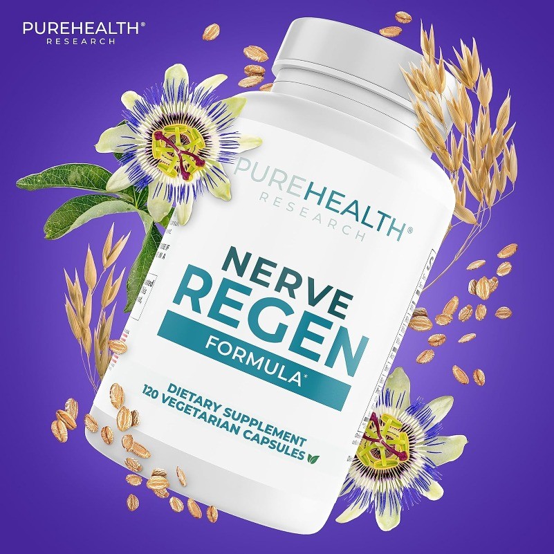 CleanHealth Research Nerve Regen | System Neuropathy and Nervous Supplements .