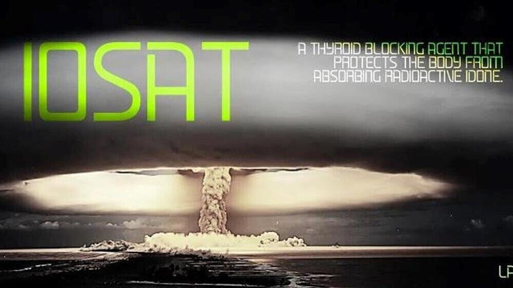Anti Radiation Thyroid Iosat Potassium Iodide 130mg Tablets – 14CT Adults