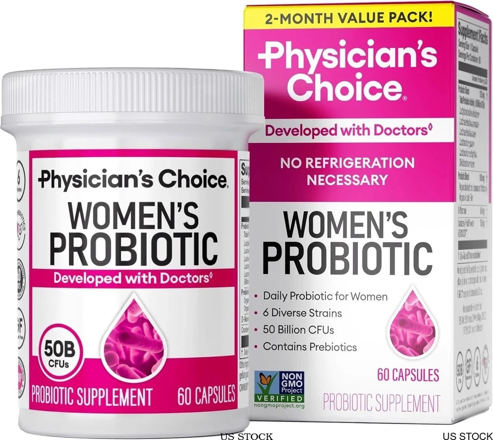 Physician’s Choice Women’s Probiotic | 50 Billion CFU + Natural Prebiotic US