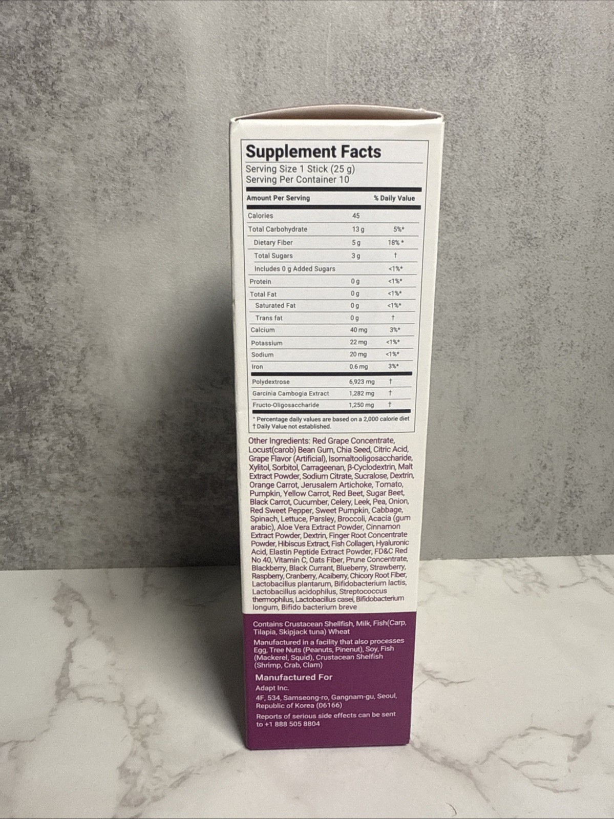 SUPPORTS HEALTHY BOWEL MOVEMENTS – Coleology Digestive jelly stick with Garcinia