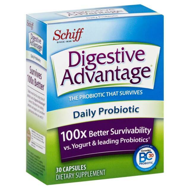 Digestive Advantage Daily Probiotics 30 Count Immune and Digestive Exp 08/2027