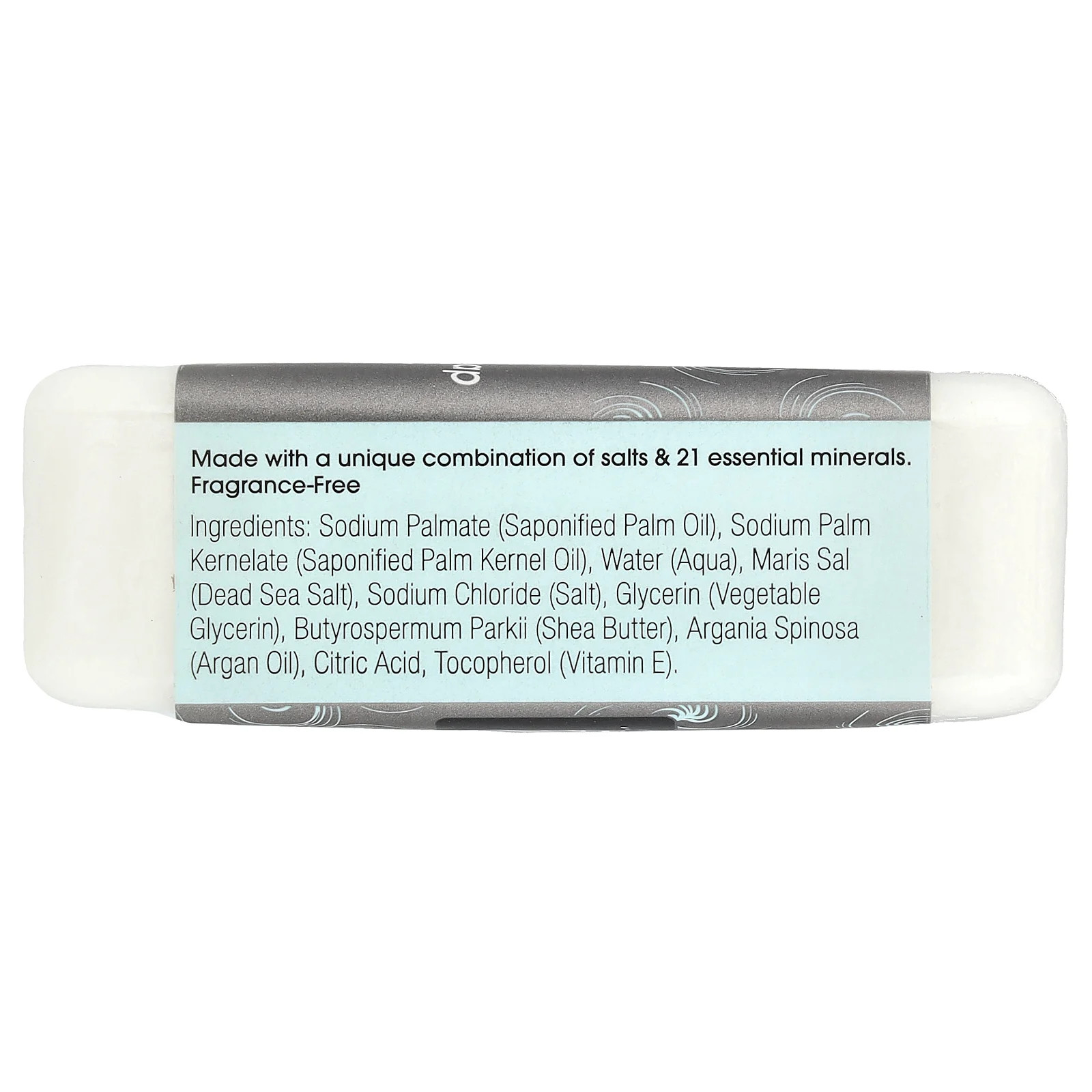 Dead Sea Mineral Bar Soap, Fragrance Free, 7 oz (200 g)