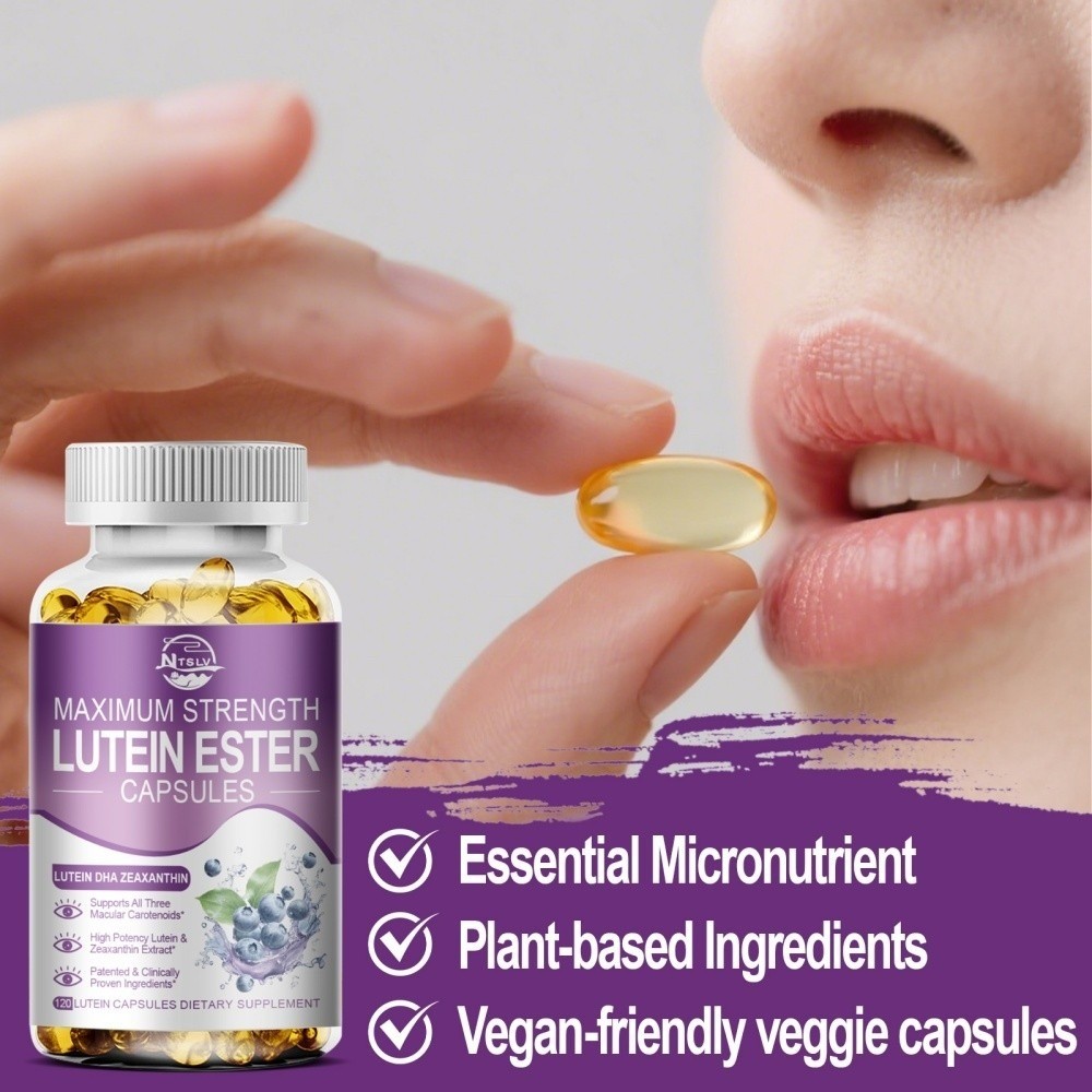 Lutein capsules help with retinal protection and anti-inflammatory effects 120pc