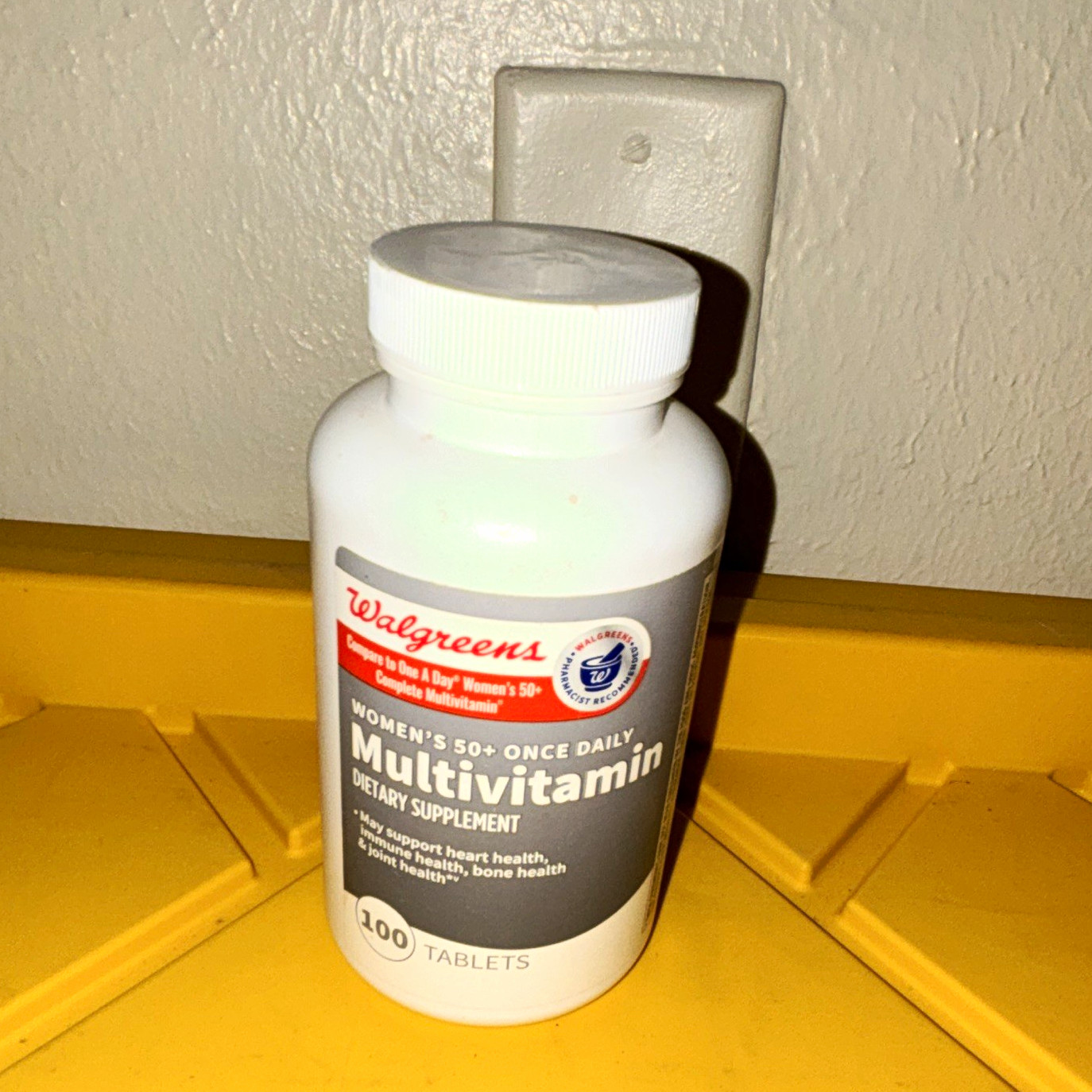 Walgreens Women’s 50+ Once Daily Multivitamin Tablets for Women’s Health, 100