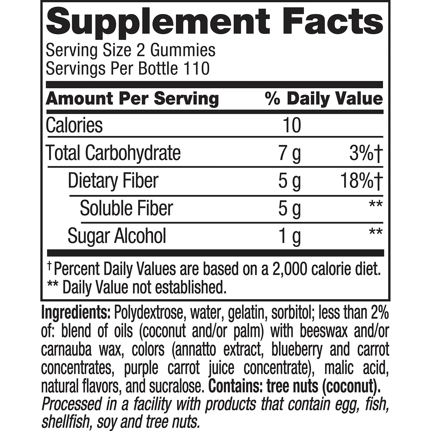 Vitafusion Fiber Well Gummies 220ct Sugar Free Digestive Health FREE SHIPPING