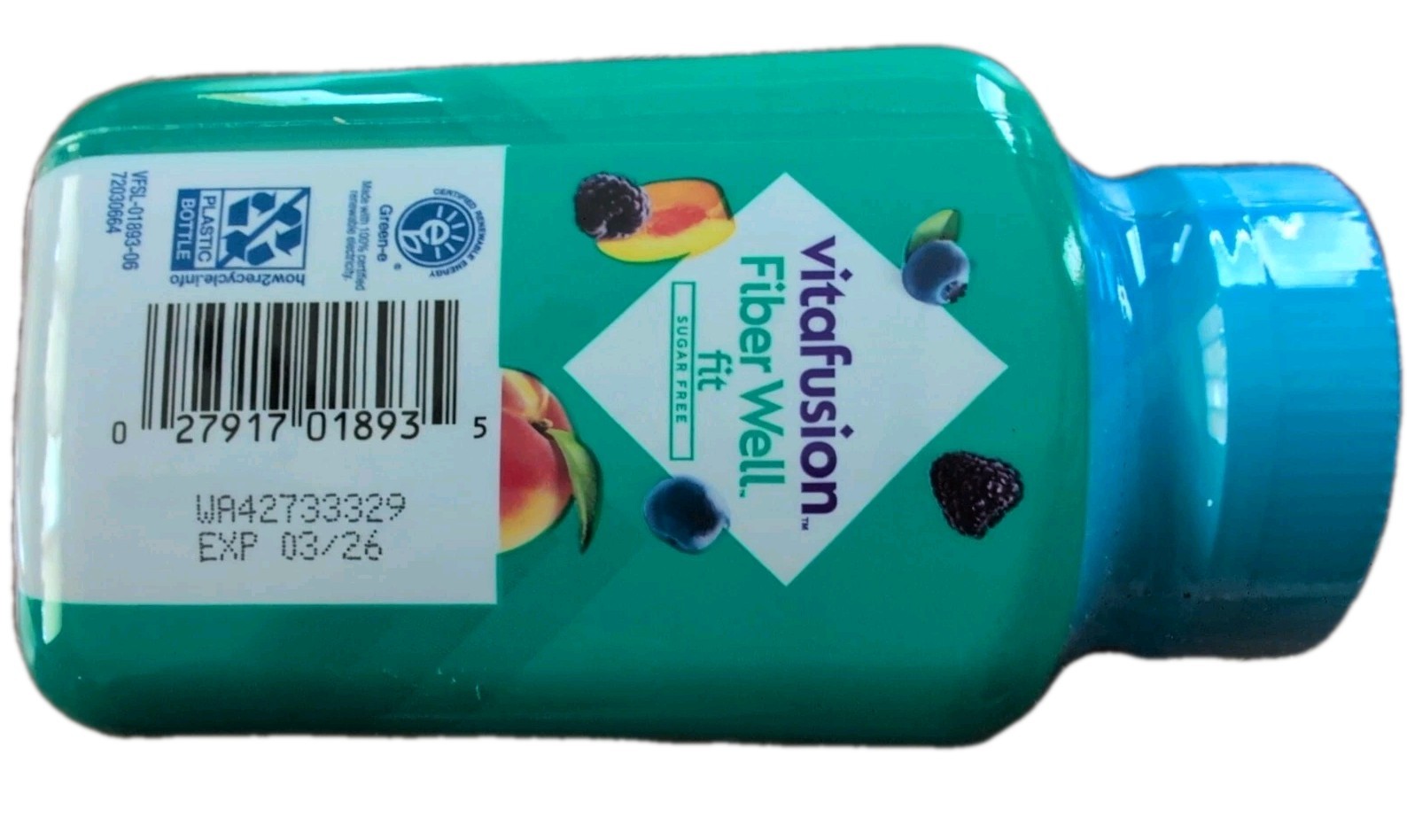 Vitafusion Fiber Well Fit Sugar Free Digestive Health 90 Gummies Exp: 01/2026