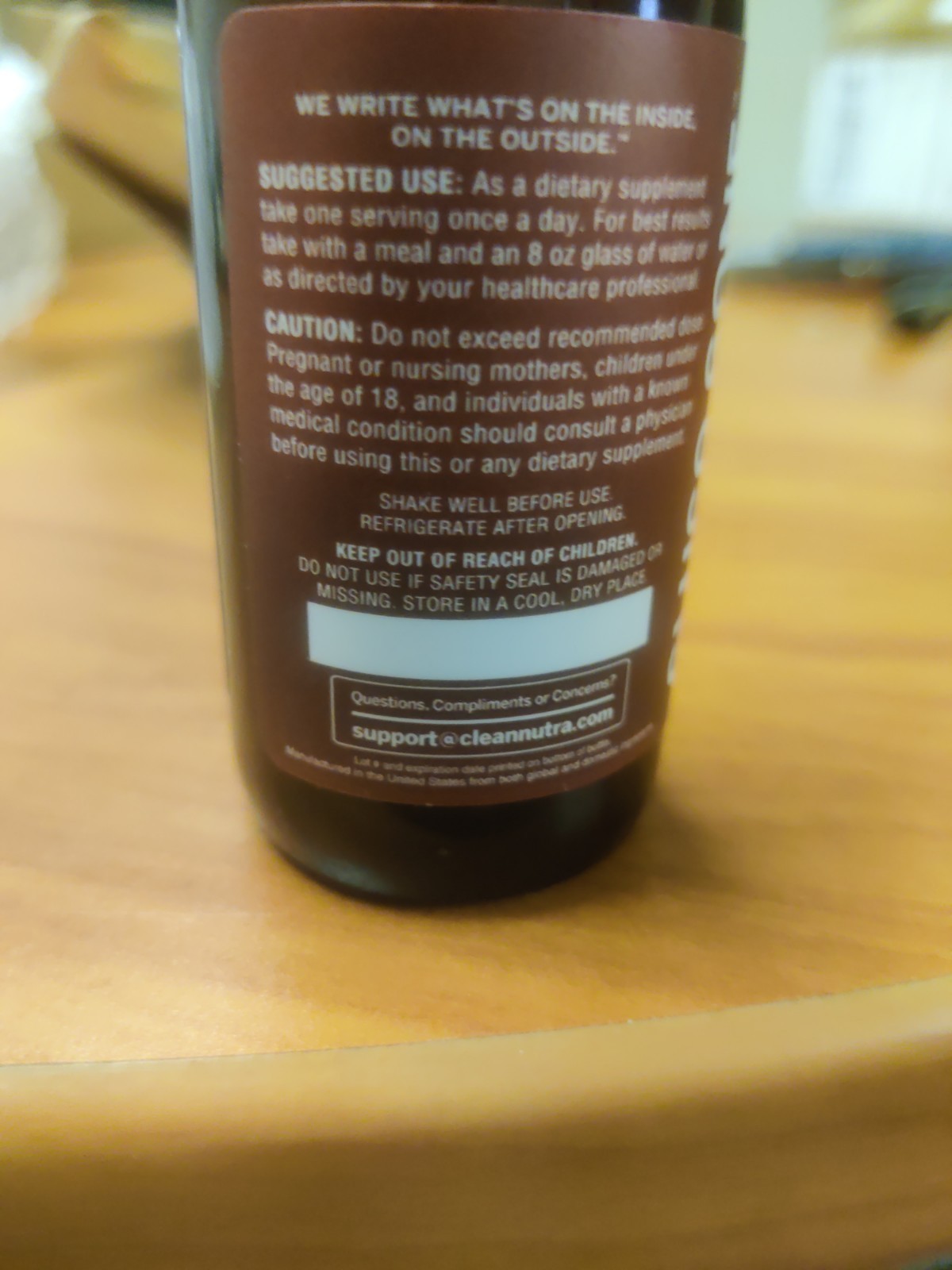 Clean Nutra Gluco Gone Drops 2oz Berberine Ceylon Cinnamon Chromium Exp 08/2027
