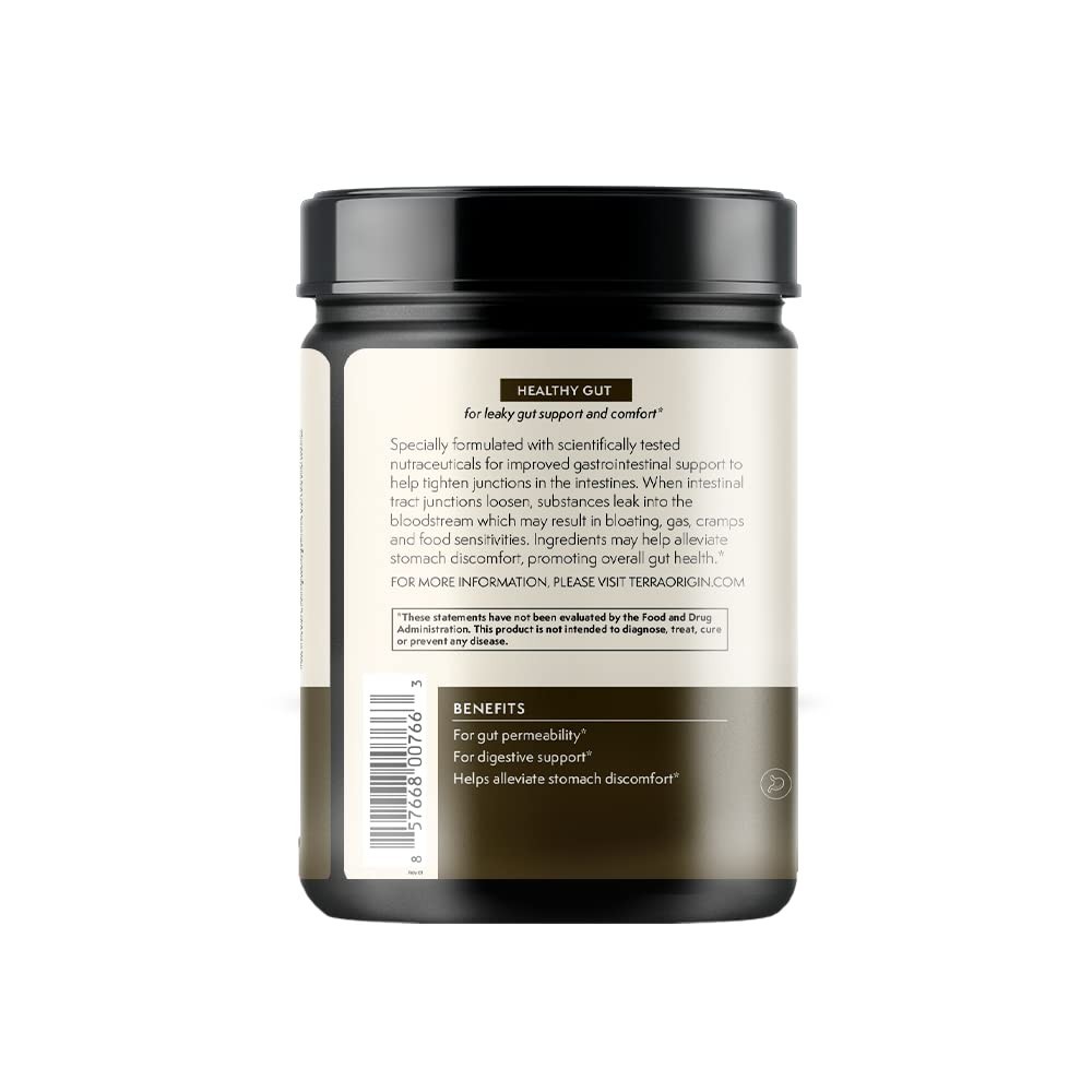 Healthy Gut Chocolate Powder – 30 Servings, L-Glutamine, Zinc, Glucosamine & Her