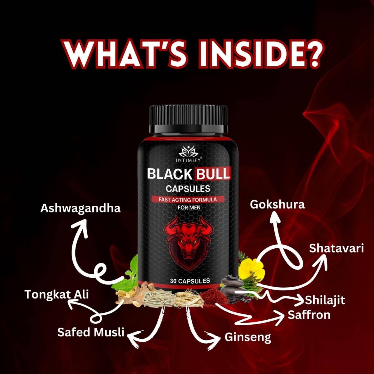 NEW . 30 Powerful Capsules . Works In 10 Minutes. 100% Money Back Guaranteed