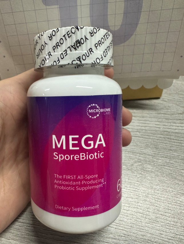 Mega Sporebiotic Microbiome, Gut Probiotic Health Men And Women-60 Capsules