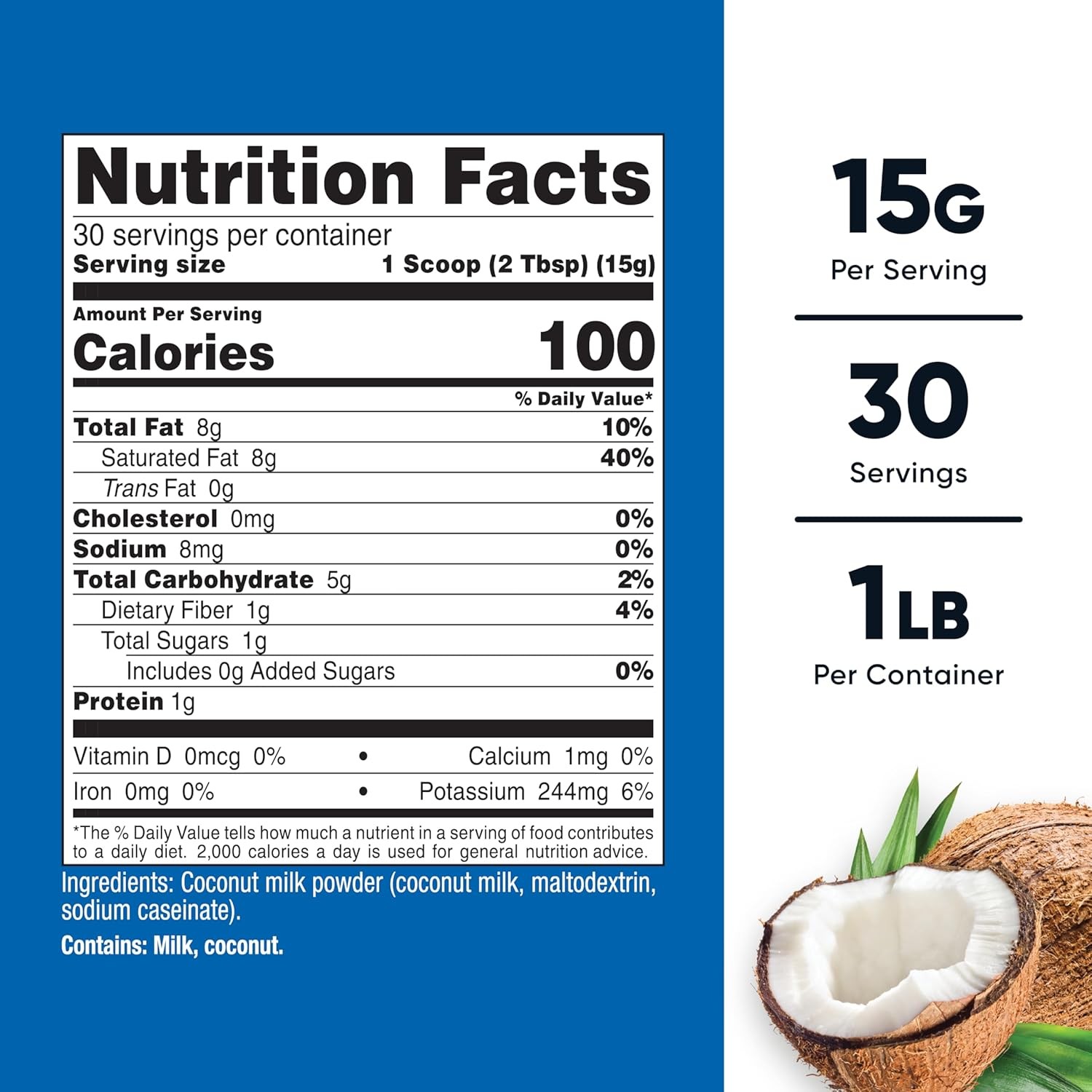 Coconut Milk Powder 1LB