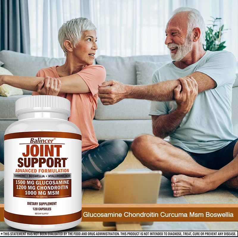 Glucosamine Chondroitin Turmeric MSM Triple Strength Bone Joint 120 Pills US