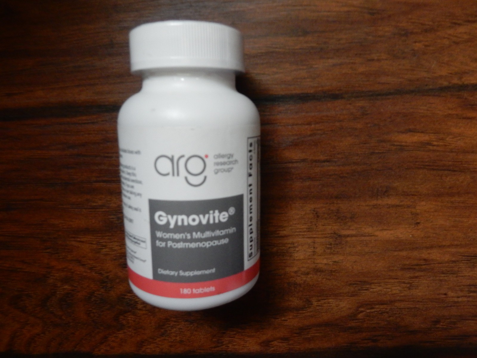 Allergy Research Group: Gynovite Women’s Multivitamin for Postmenopause (180tab)