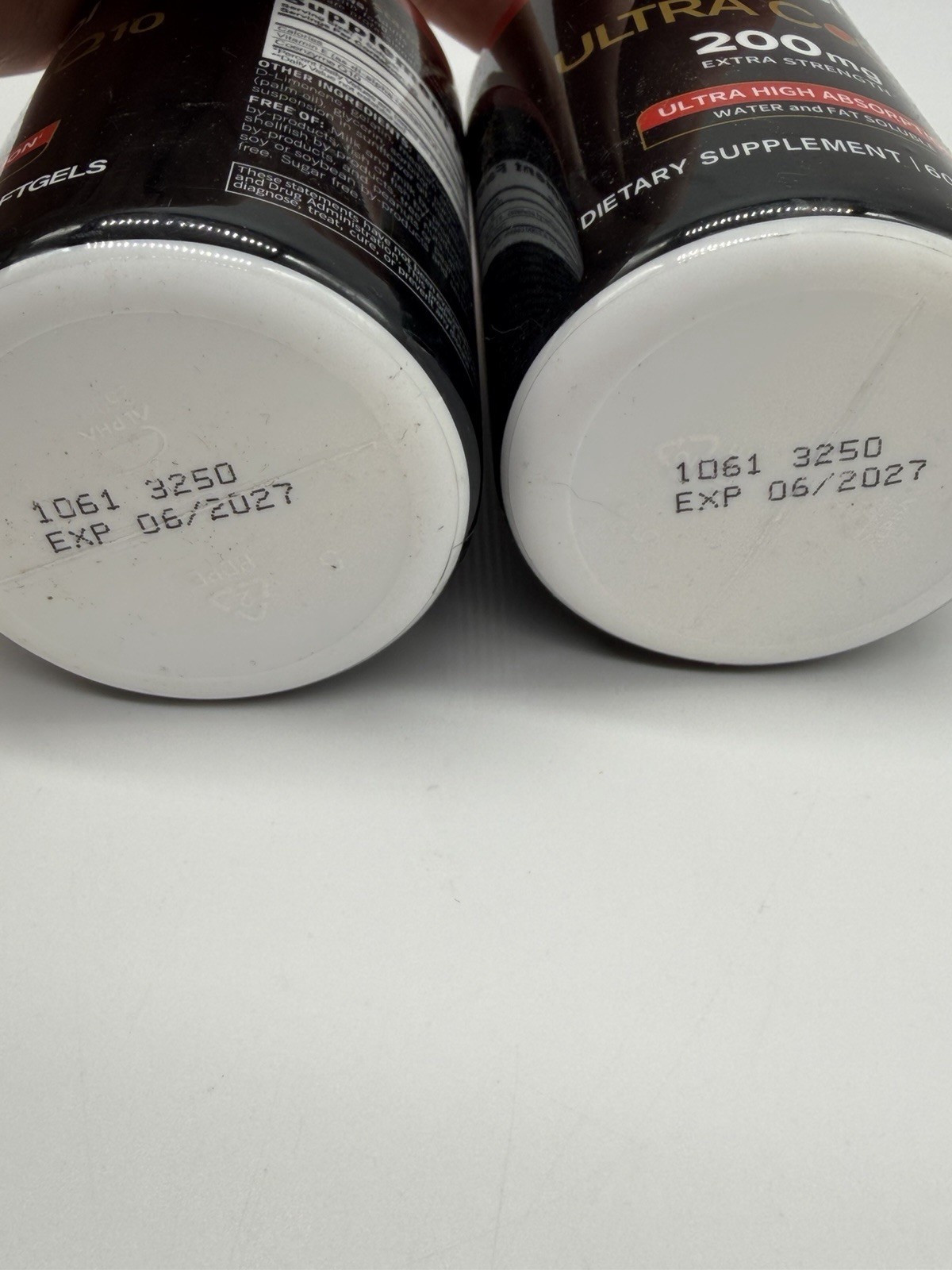 2 pack Qunol ULTRA CoQ10 200mg 60 softgels Each Exp 6/2027