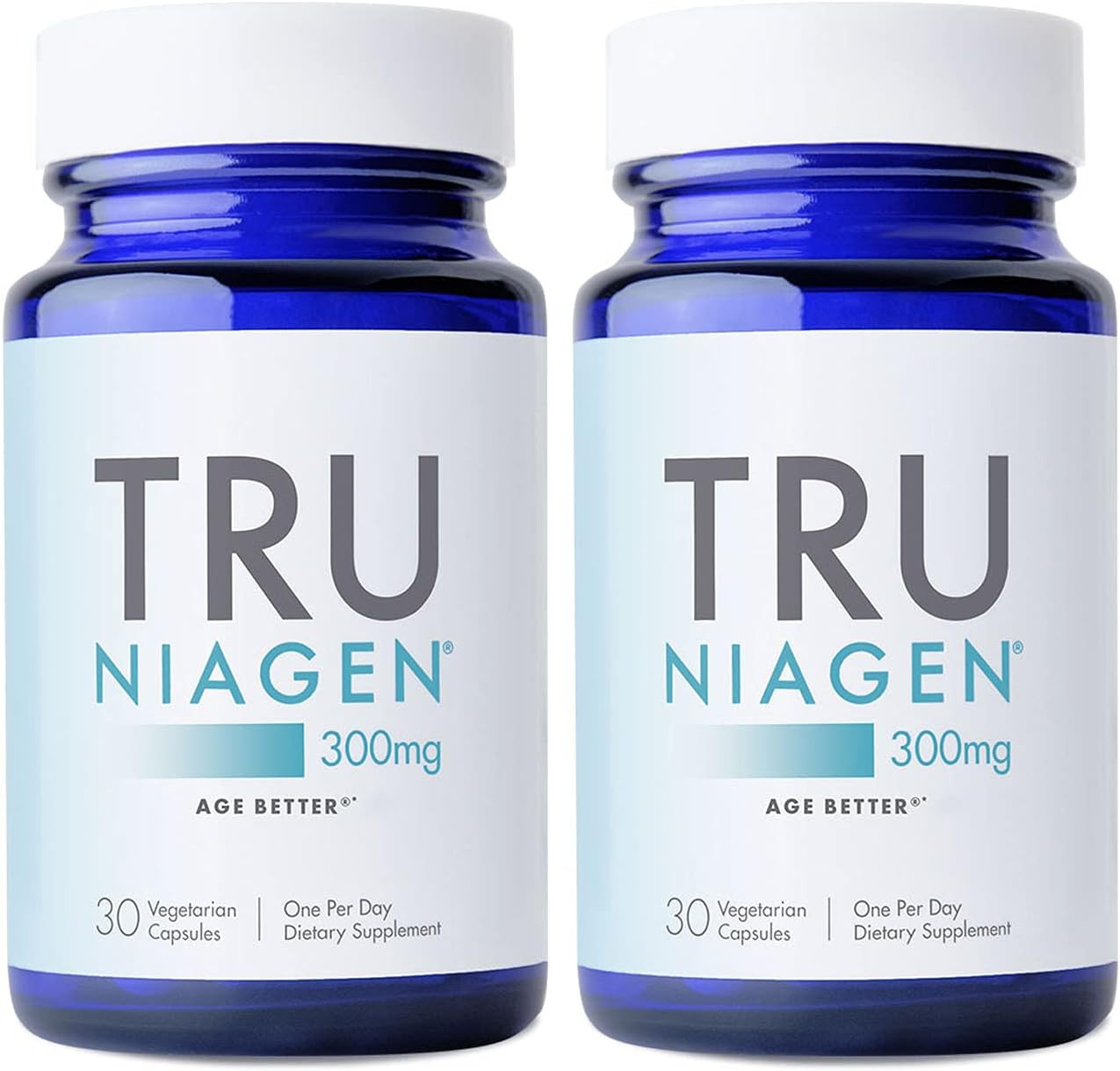 Patented NAD+ Supplement, 300Mg Niagen, 30 Servings | Nicotinamide Riboside (NR)