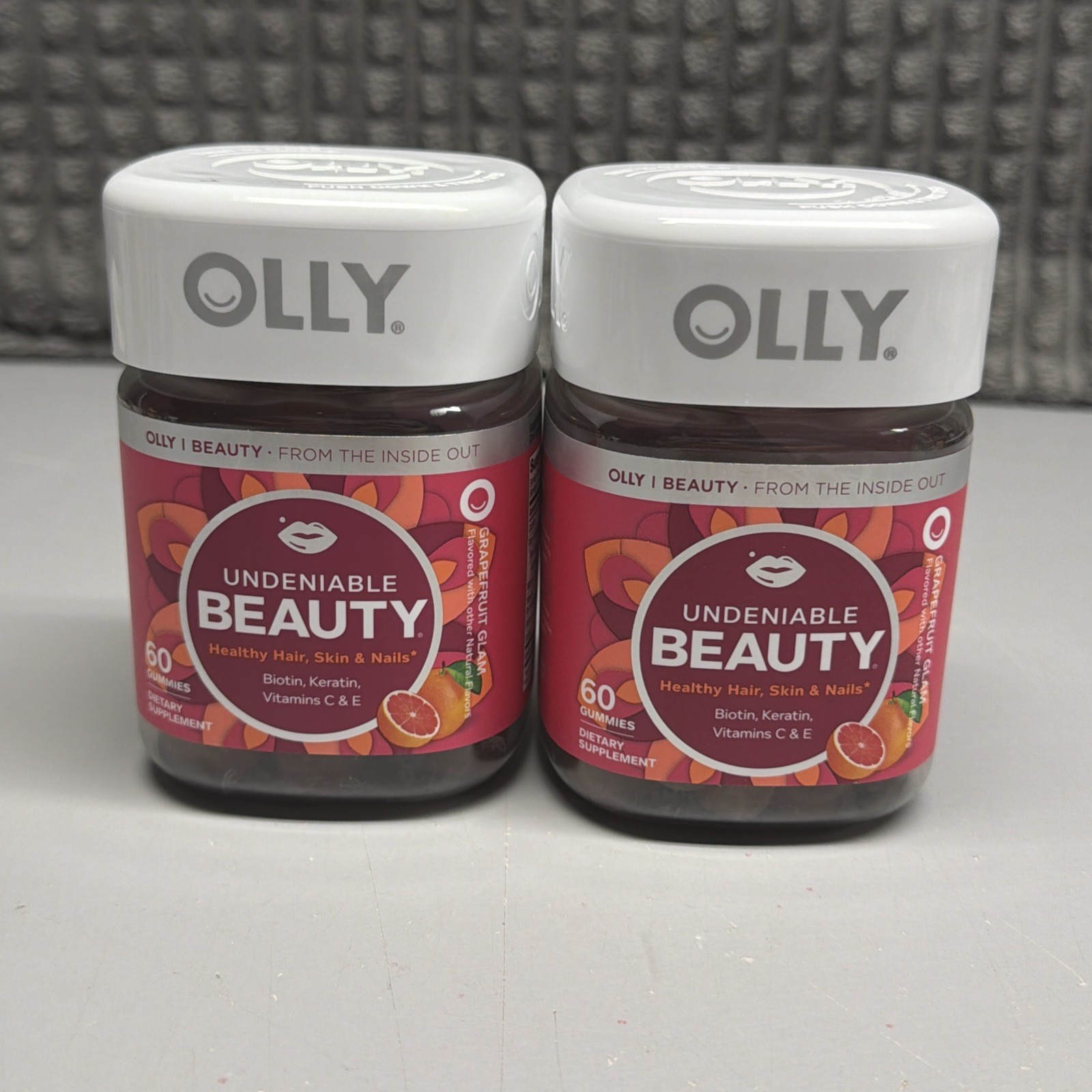 Olly Undeniable Beauty Gummies 120 Count Hair Skin Nails Support 06/05/2026