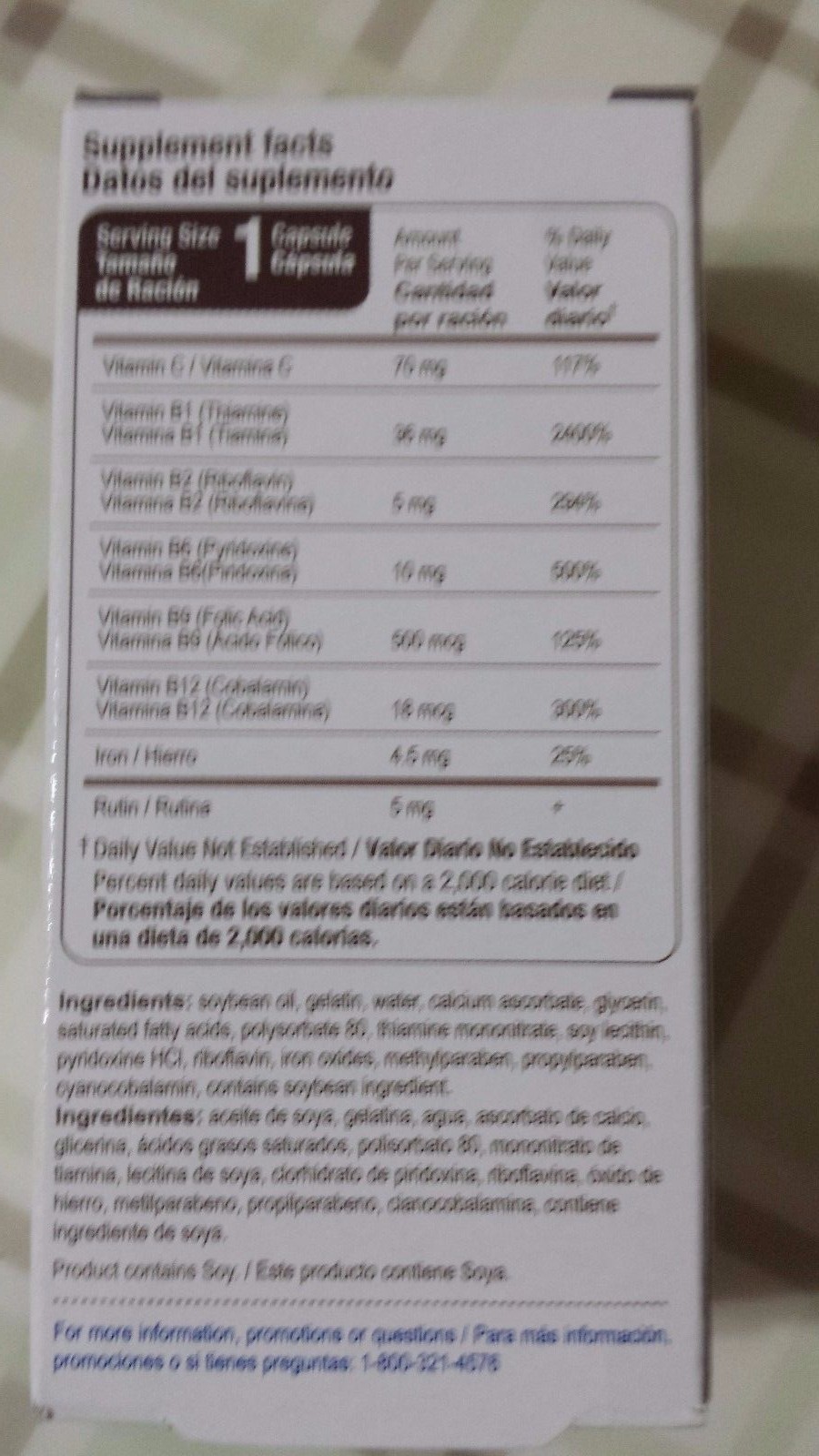 BEDOYECTA THE POWER OF B 30 CAPSULES 08/2024 VITAMIN B12 AND FOLIC ACID NEW
