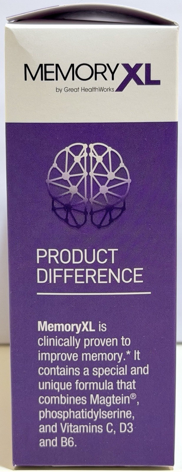 MemoryXL By Great HealthWorks Magtein Memory Supplement 30 Packets Exp 04/2026