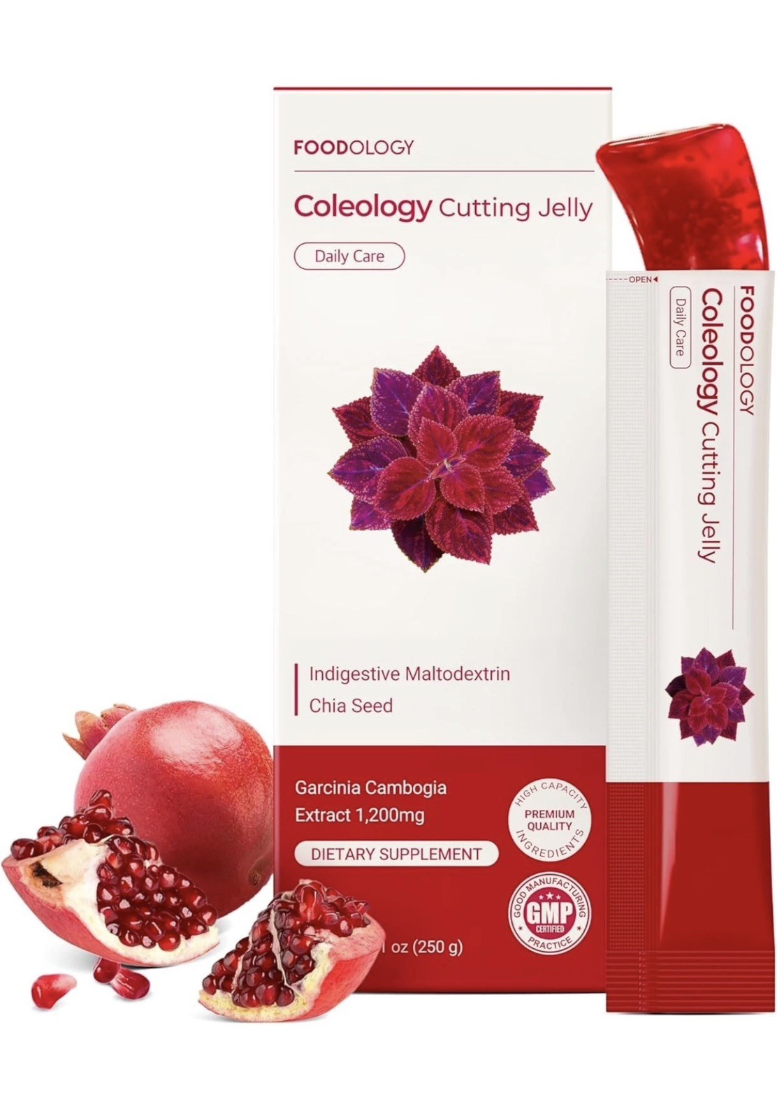 FOODOLOGY Coleology Cutting Jelly 250g(25g X 10 Sticks) Weight Loss Supplements