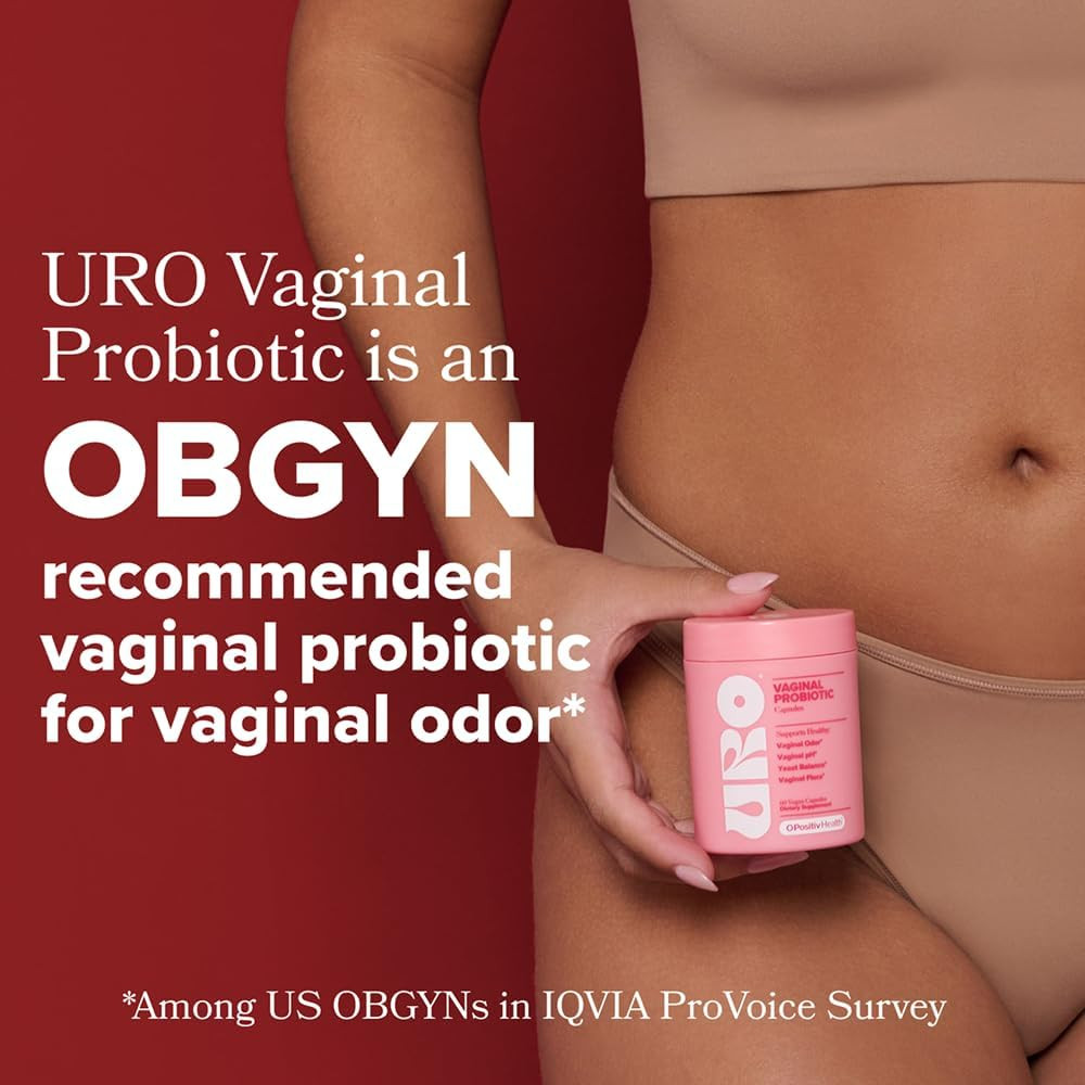 URO Vaginal Probiotics for Women Ph Balance with Prebiotics & Lactobacillus – Va