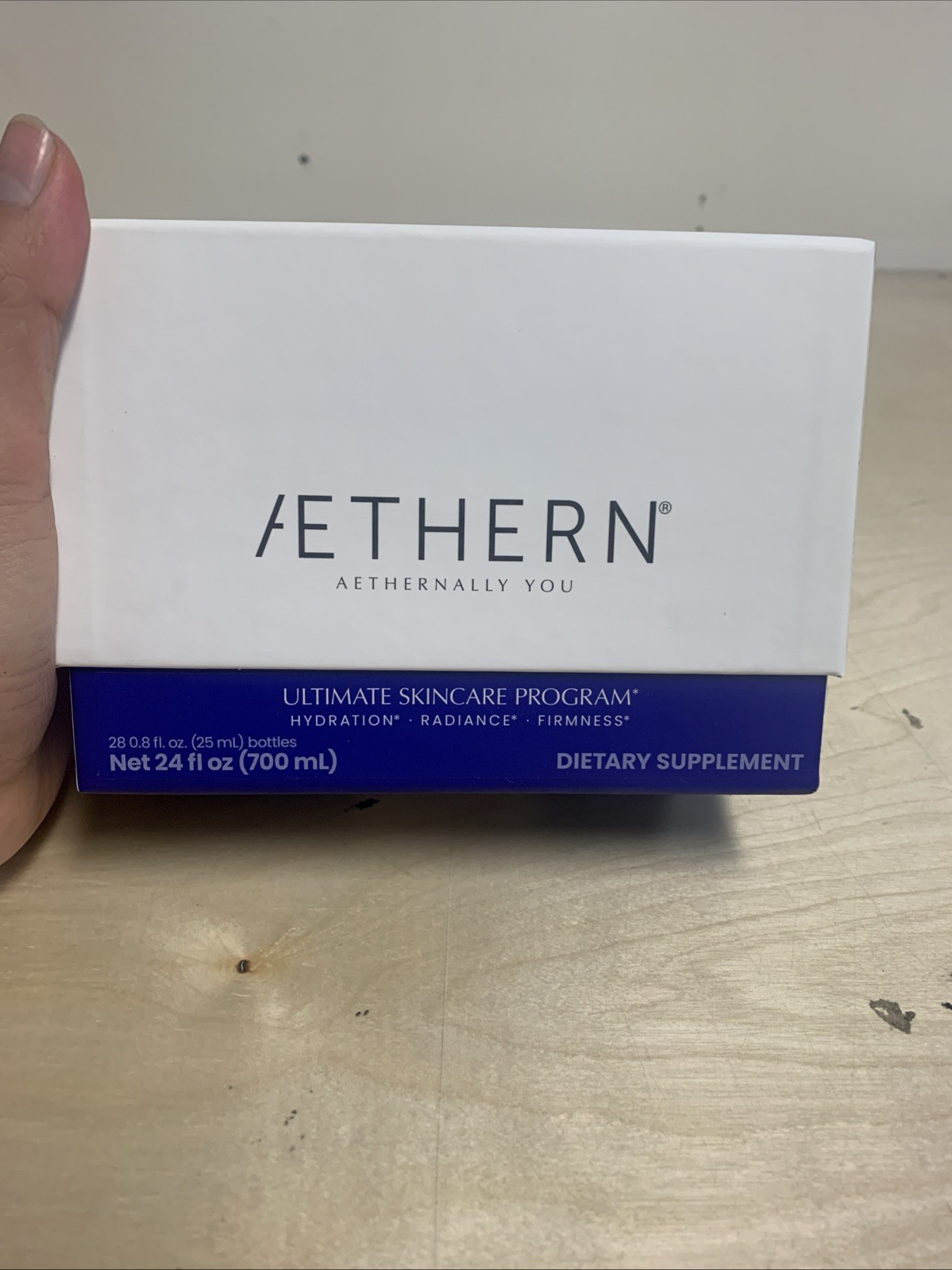 Aethern Ultimate Skincare Program Dietary Supplement 28 Bottles Drink 06/07/2025