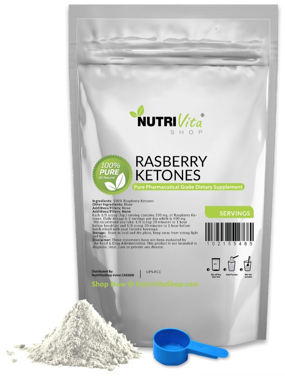 112 SERVINGS 100% PURE RASPBERRY KETONES WEIGHT LOSS KETONE POWDER