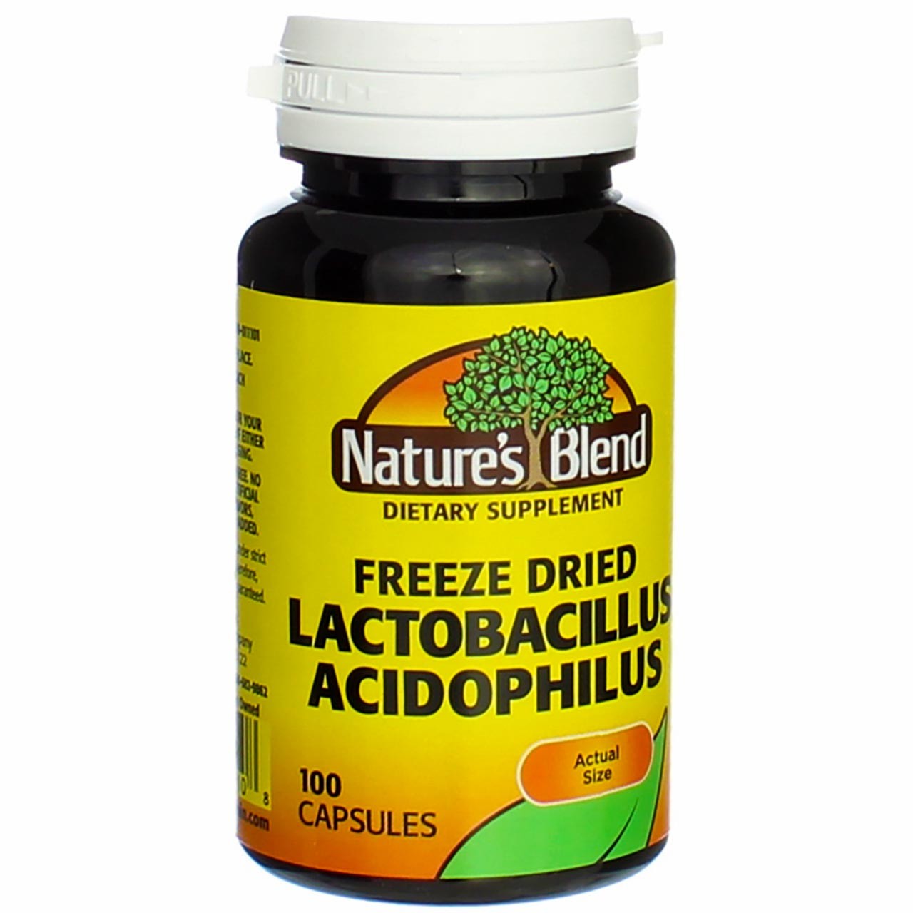 Nature’s Blend Lactobacillus Acidophilus Freeze Dried Capsules, 100 Ct