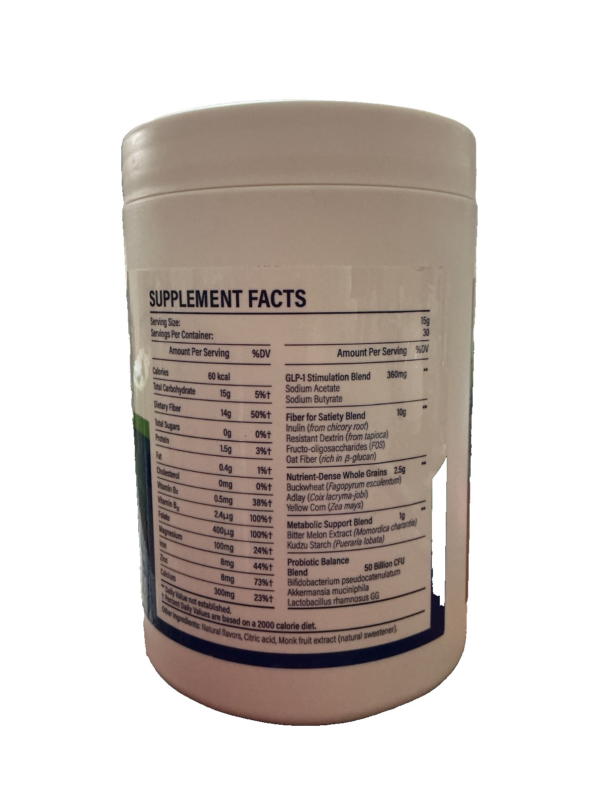 Daily Support – Unflavored Prebiotic Fiber, Appetite Support