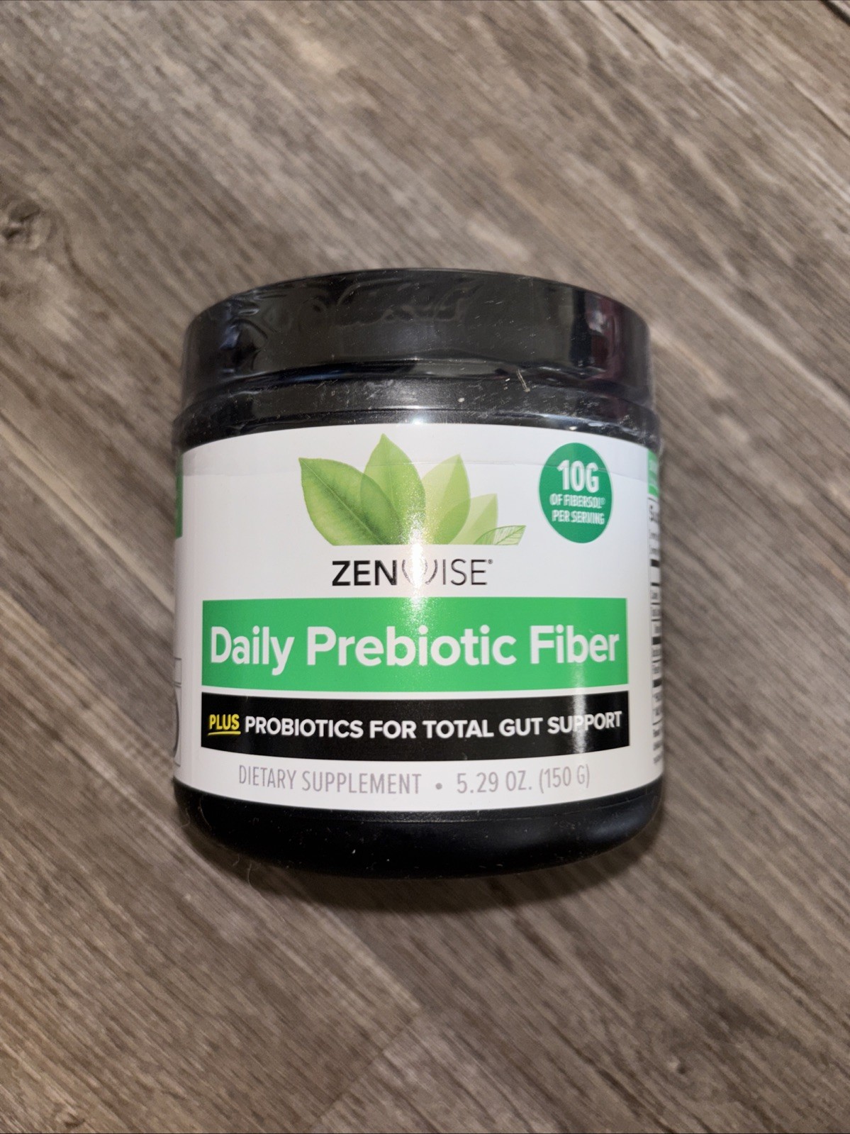 Zenwise Daily Prebiotic Fiber Probiotics Gut Support 5.29oz – New Factory Sealed