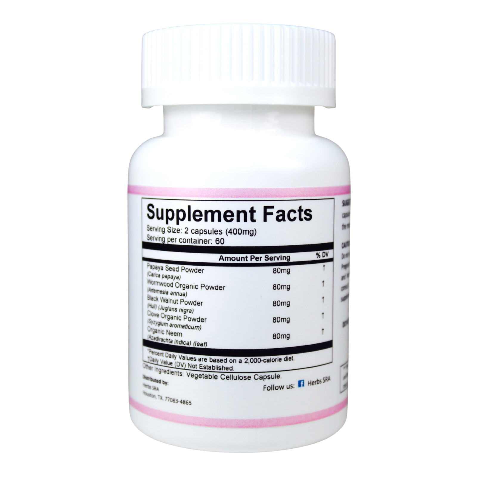 Bad Microorganisms Off, No more Parasites, 120 capsulas, Easy to swallow.