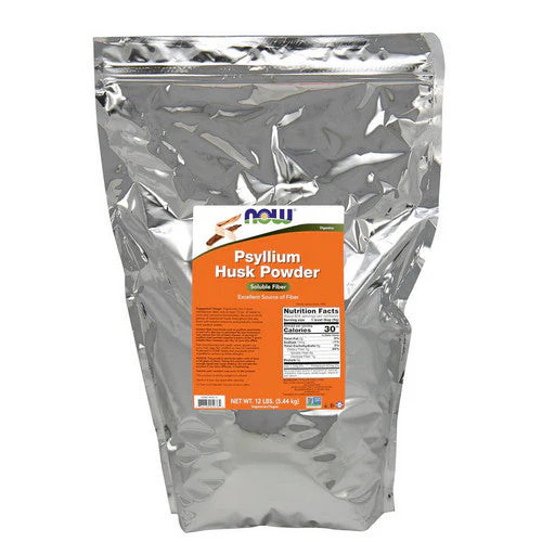 Psyllium Husk Powder 12 lb by Now Foods