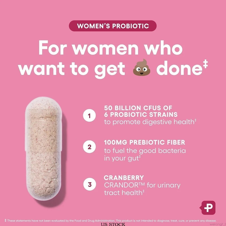 Physician’s Choice Women’s Probiotic | Organic Prebiotic 50 Billion CFU