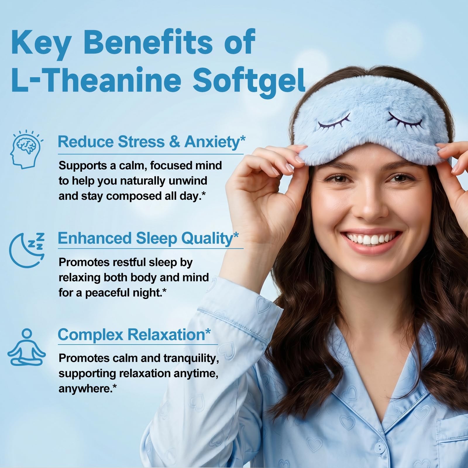 SIGNILIFE L-Theanine 400mg Magnesium 150 Softgels