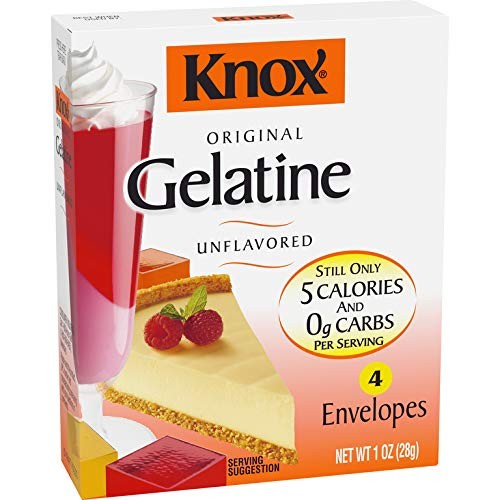 Unflavored Gelatin, 4 Count (Pack of 12)
