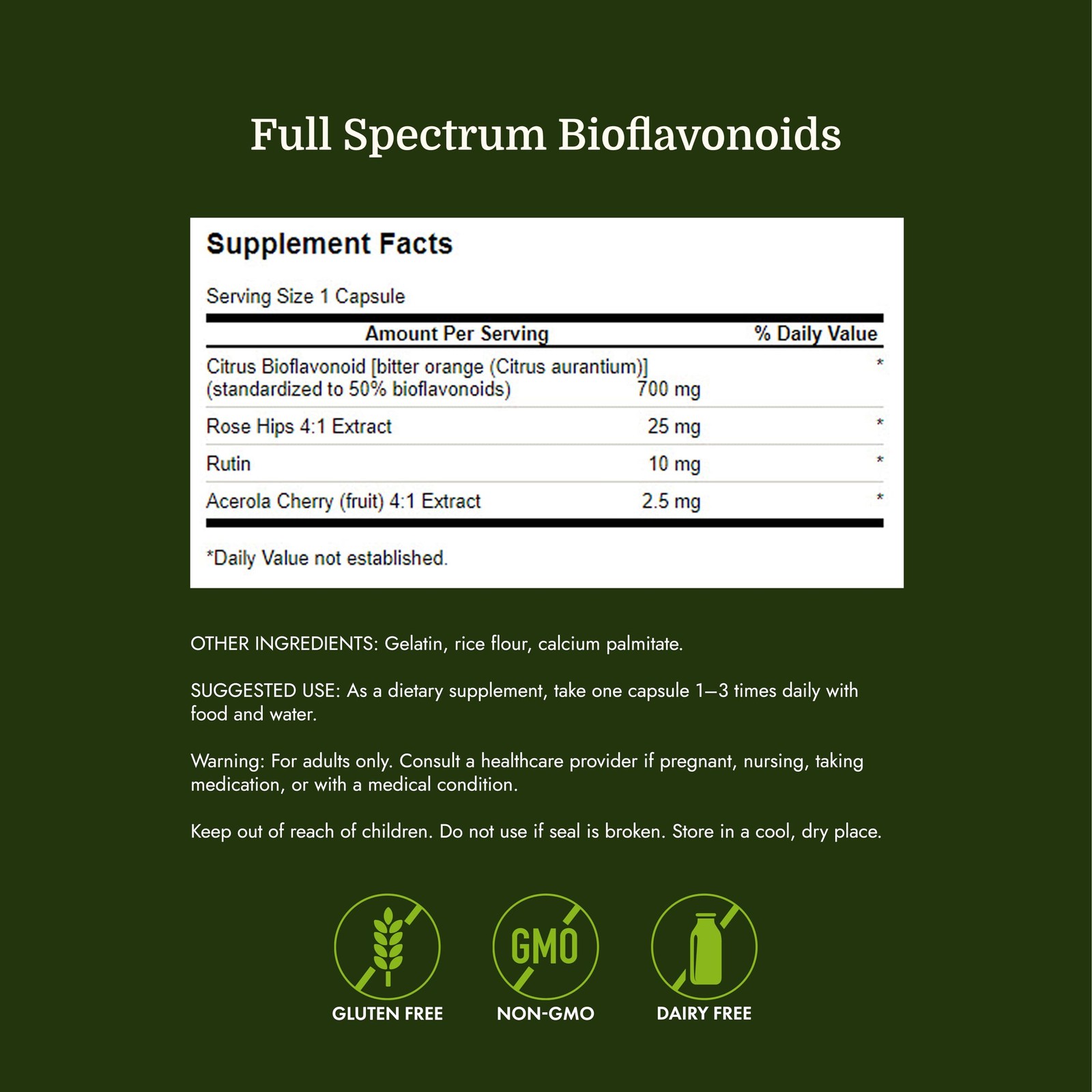 Swanson Full Spectrum Citrus Bioflavonoid Complex Immune And Antioxidant
