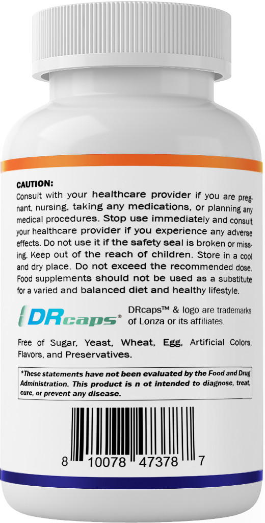Vitamatic Lactobacillus Gasseri – 12 Billion per DR Capsule – 60 Count