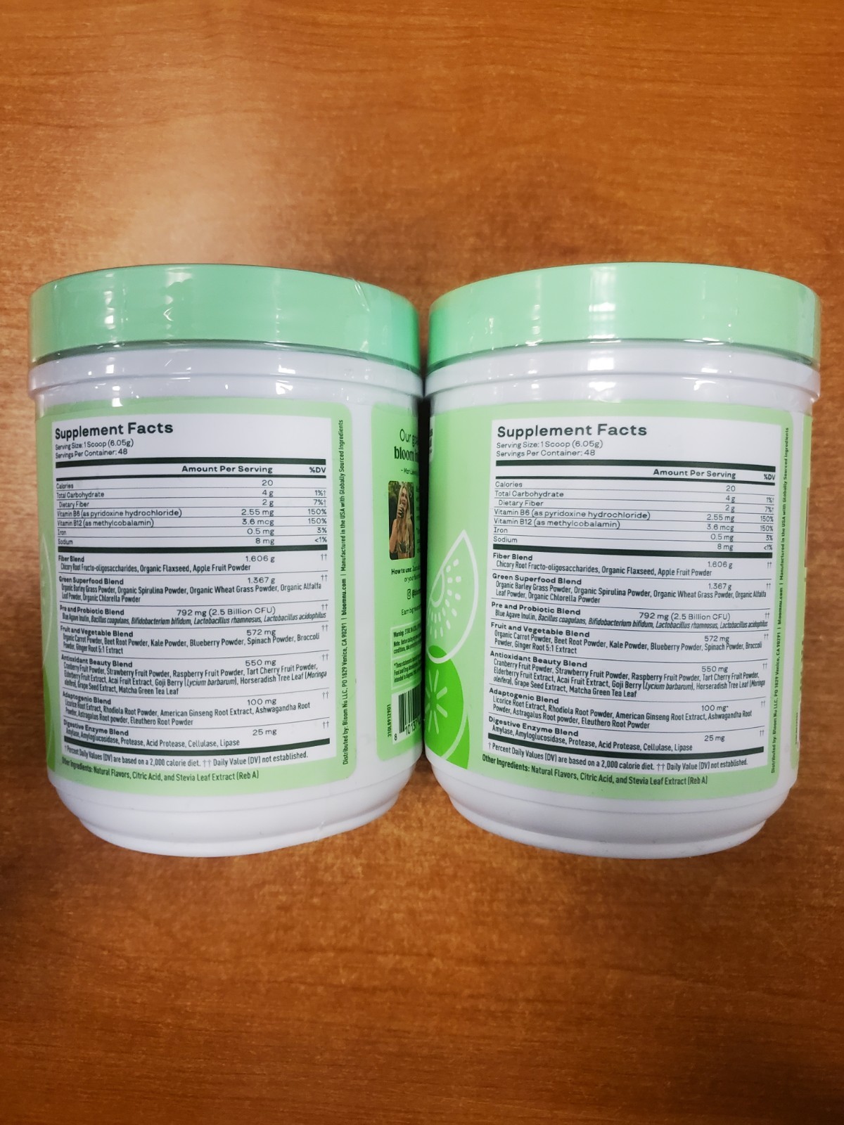 2pk Bloom Greens & Superfoods Powder Strawberry Kiwi – Exp 09/2026
