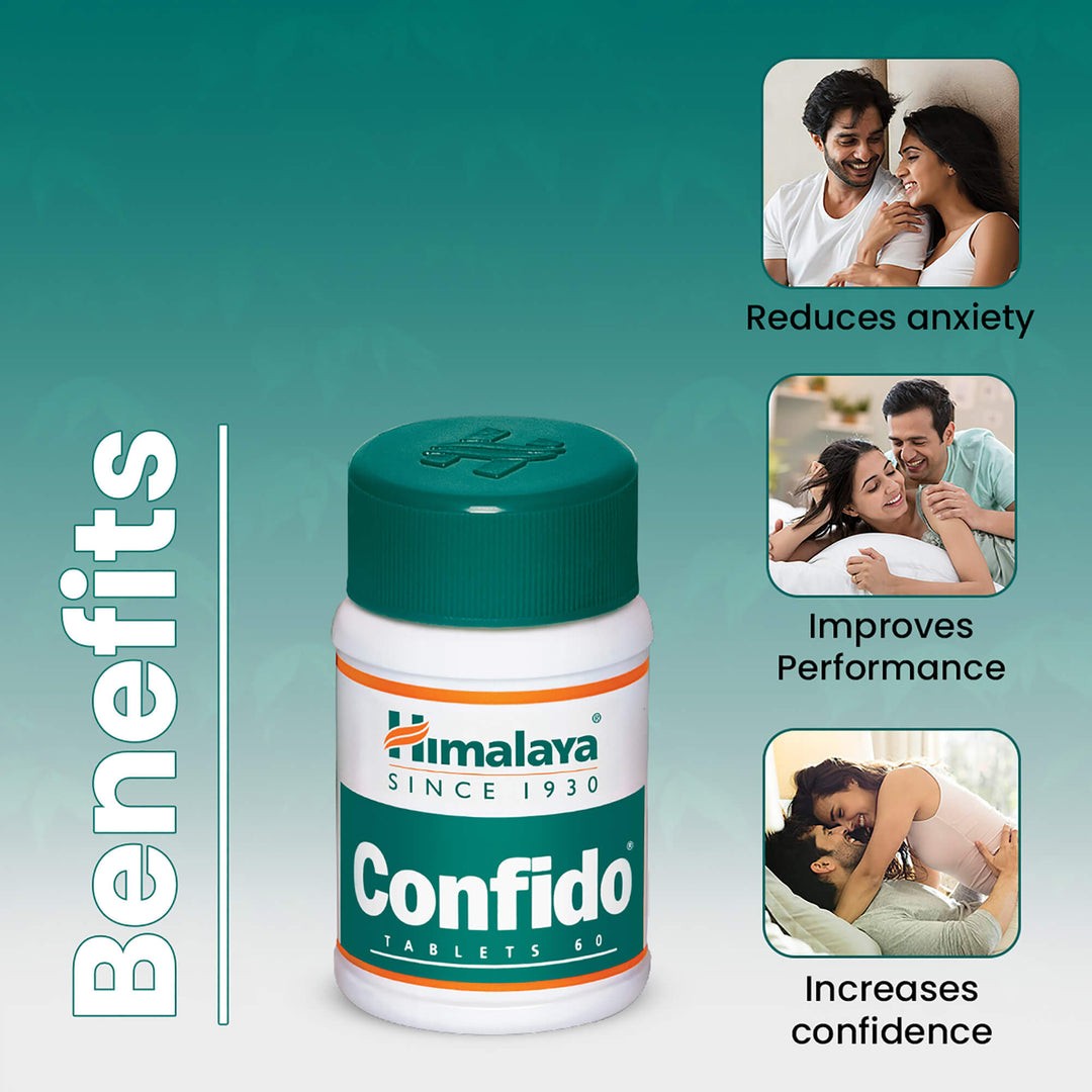 Confido Ayurvedic Wellness Tablets| Men’s Reproductive | Health Support | 60Tab