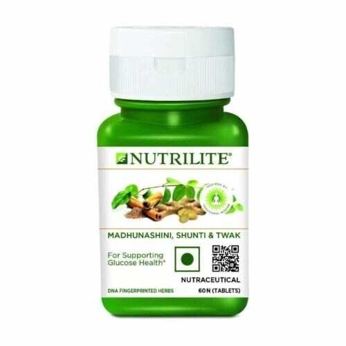 Amway Nutrilite Madhunashini 60Tabs Shunti & Twak For Sugar Glucose Levels