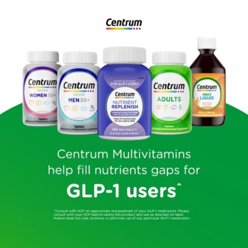 Centrum Silver Men 50+ Multivitamin Dietary Supplement Tablets